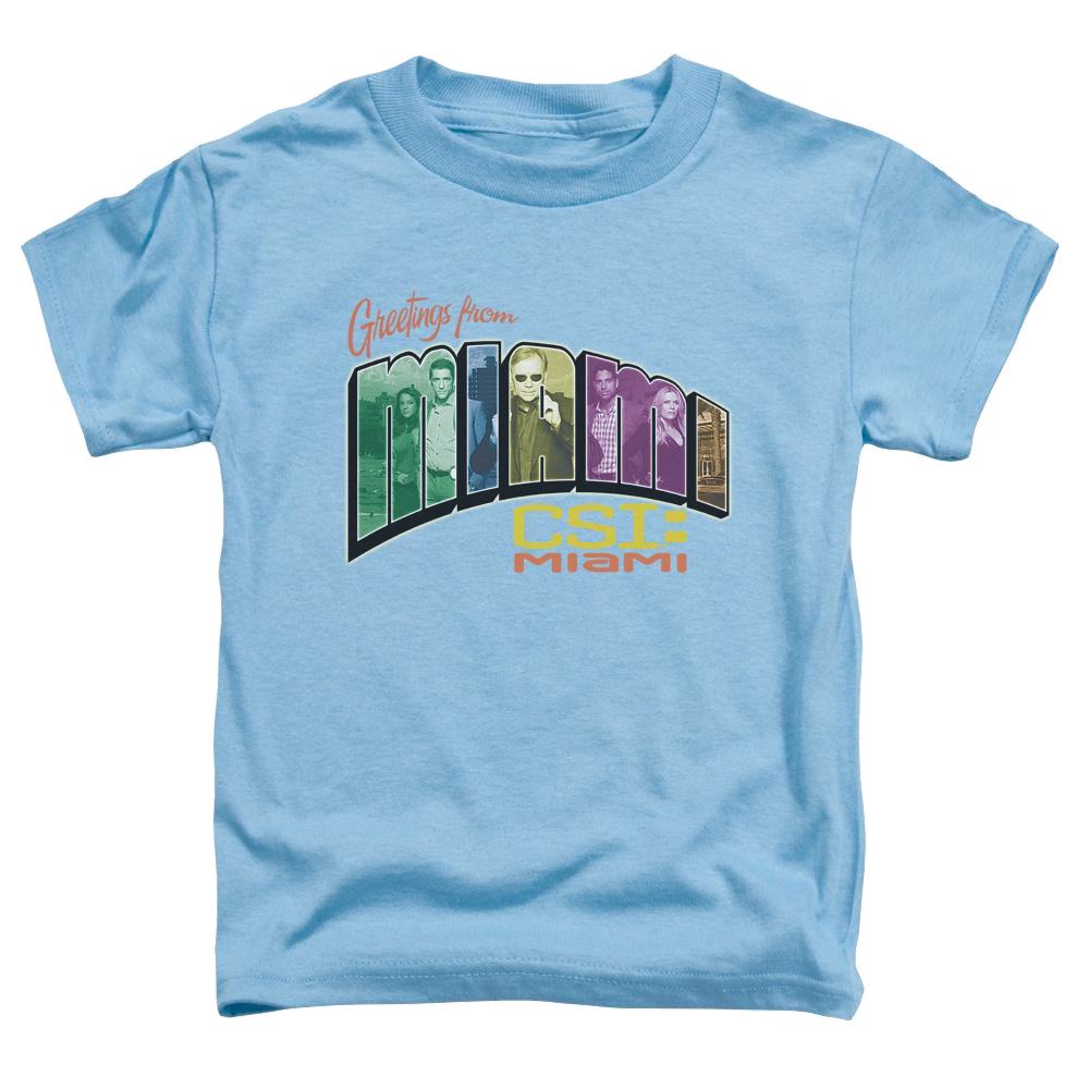 Csi Miami Greeting From Miami - Toddler T-Shirt Hoodie, Sweatshirt | CiraTrend.com