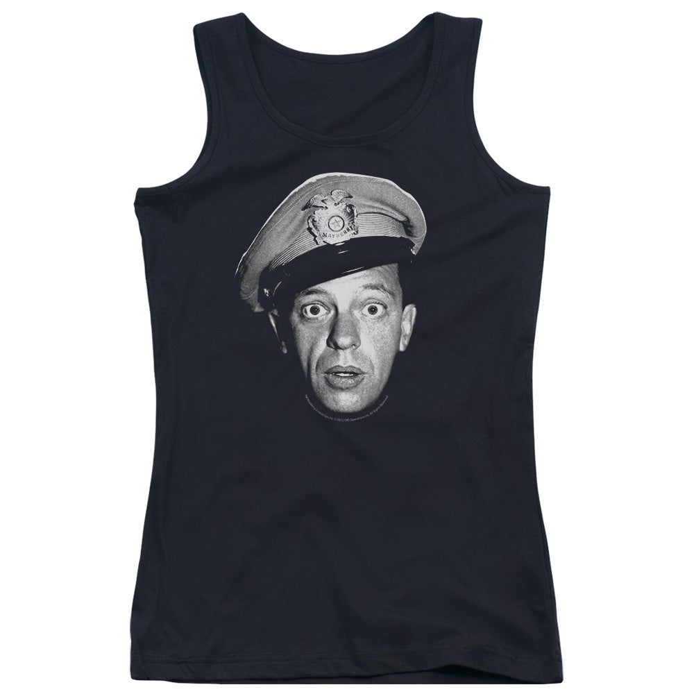 Andy Griffith Barney Head Womens Tank Top Shirt Black Hoodie, Sweatshirt | CiraTrend.com