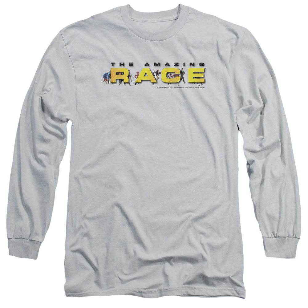 Amazing Race, The Running Logo - Men's Long Sleeve T-Shirt Hoodie, Sweatshirt | CiraTrend.com