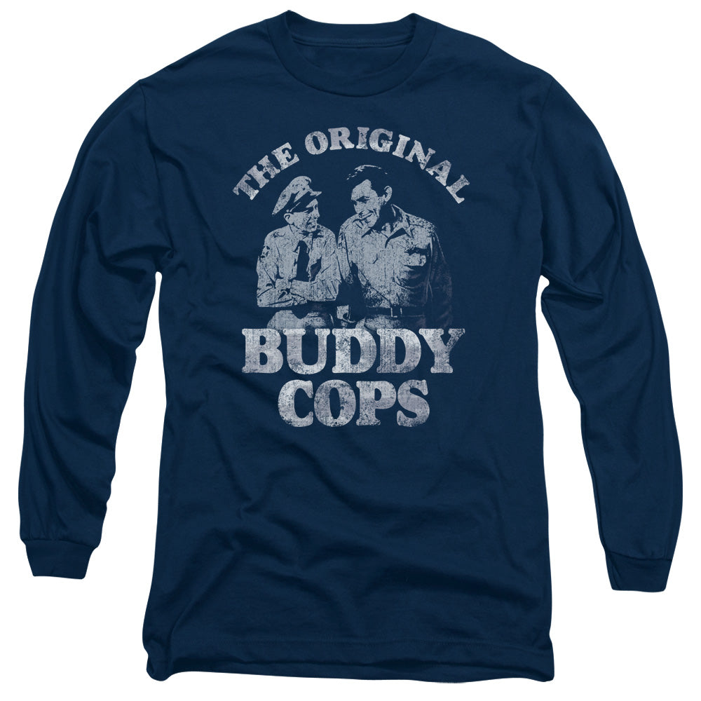 Andy Griffith Buddy Cops Mens Long Sleeve Shirt Navy Hoodie, Sweatshirt | CiraTrend.com (Image 1)