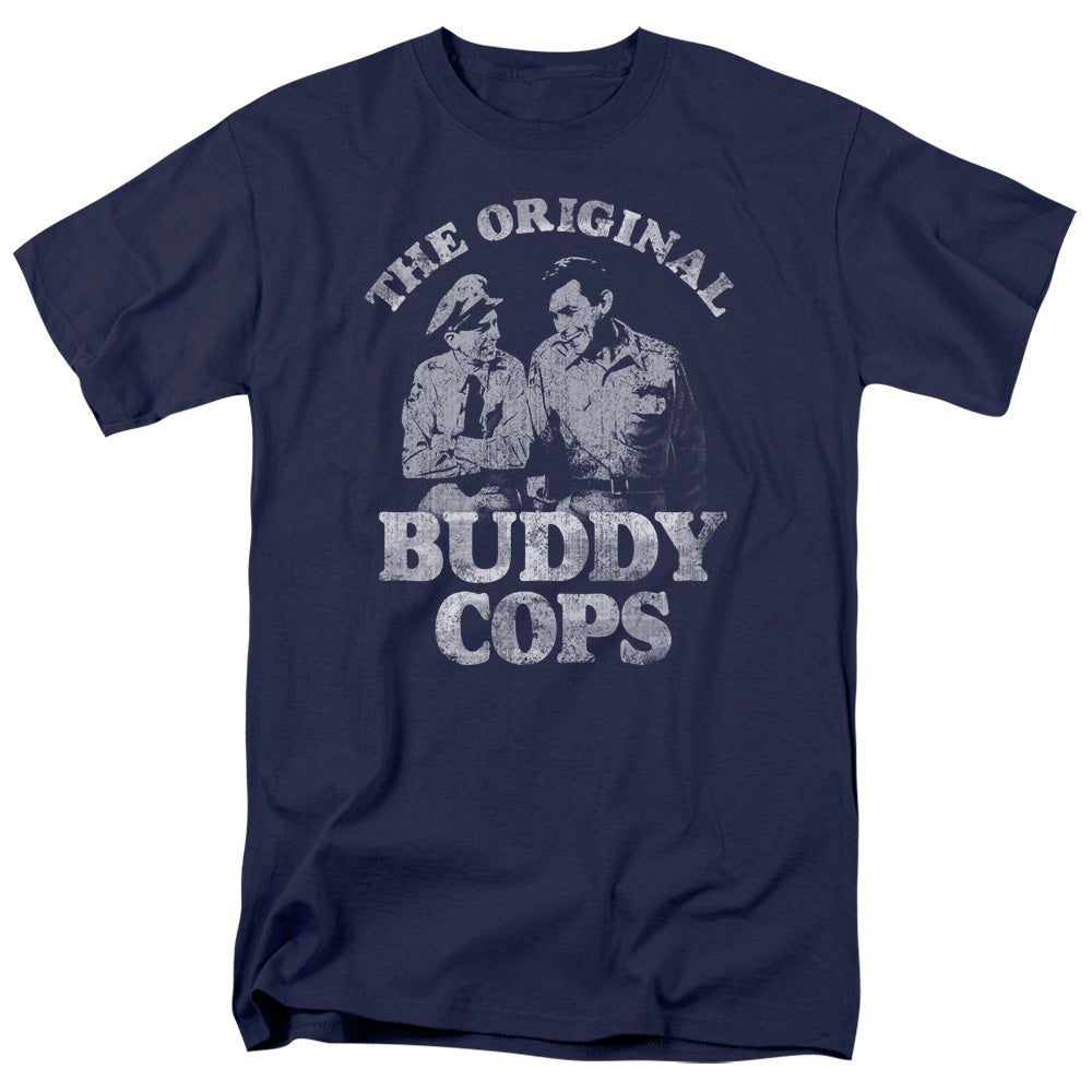 Andy Griffith Buddy Cops Mens T Shirt Navy Hoodie, Sweatshirt | CiraTrend.com (Image 1)