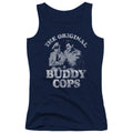 Andy Griffith Buddy Cops Womens Tank Top Shirt Navy Blue Hoodie, Sweatshirt | CiraTrend.com