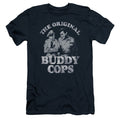Andy Griffith Buddy Cops Slim Fit Mens T Shirt Navy Blue Hoodie, Sweatshirt | CiraTrend.com