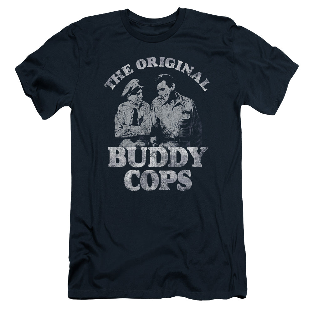Andy Griffith Buddy Cops Slim Fit Mens T Shirt Navy Blue Hoodie, Sweatshirt | CiraTrend.com