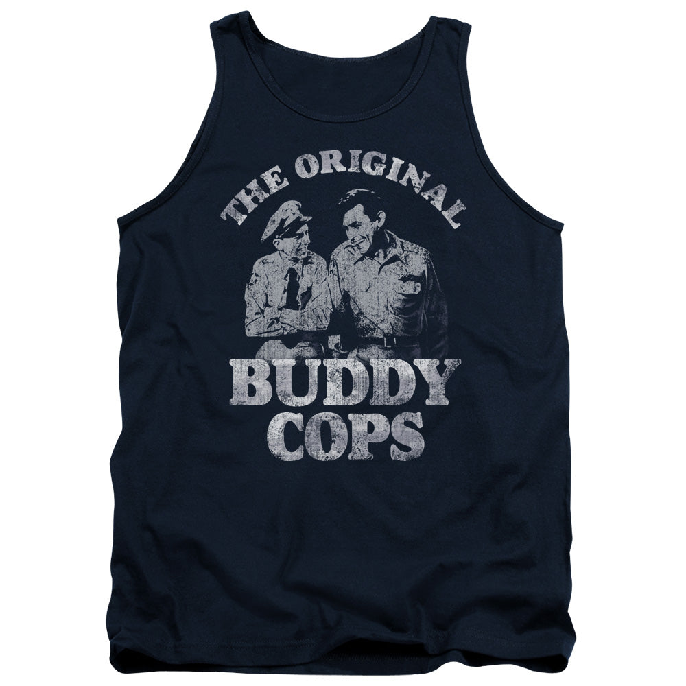 Andy Griffith Buddy Cops Mens Tank Top Shirt Navy Hoodie, Sweatshirt | CiraTrend.com (Image 2)