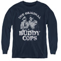 Andy Griffith Buddy Cops Long Sleeve Kids Youth T Shirt Navy Hoodie, Sweatshirt | CiraTrend.com (Image 1)