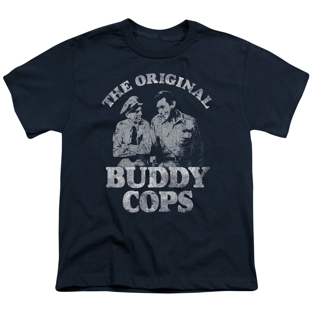 Andy Griffith Buddy Cops Kids Youth T Shirt Navy Hoodie, Sweatshirt | CiraTrend.com (Image 1)