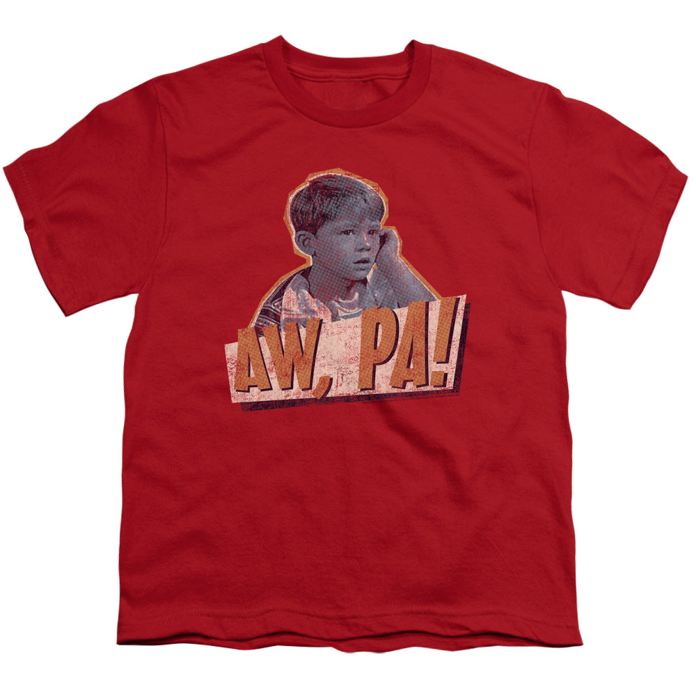 Andy Griffith Aw Pa Kids Youth T Shirt Red Hoodie, Sweatshirt | CiraTrend.com (Image 1)