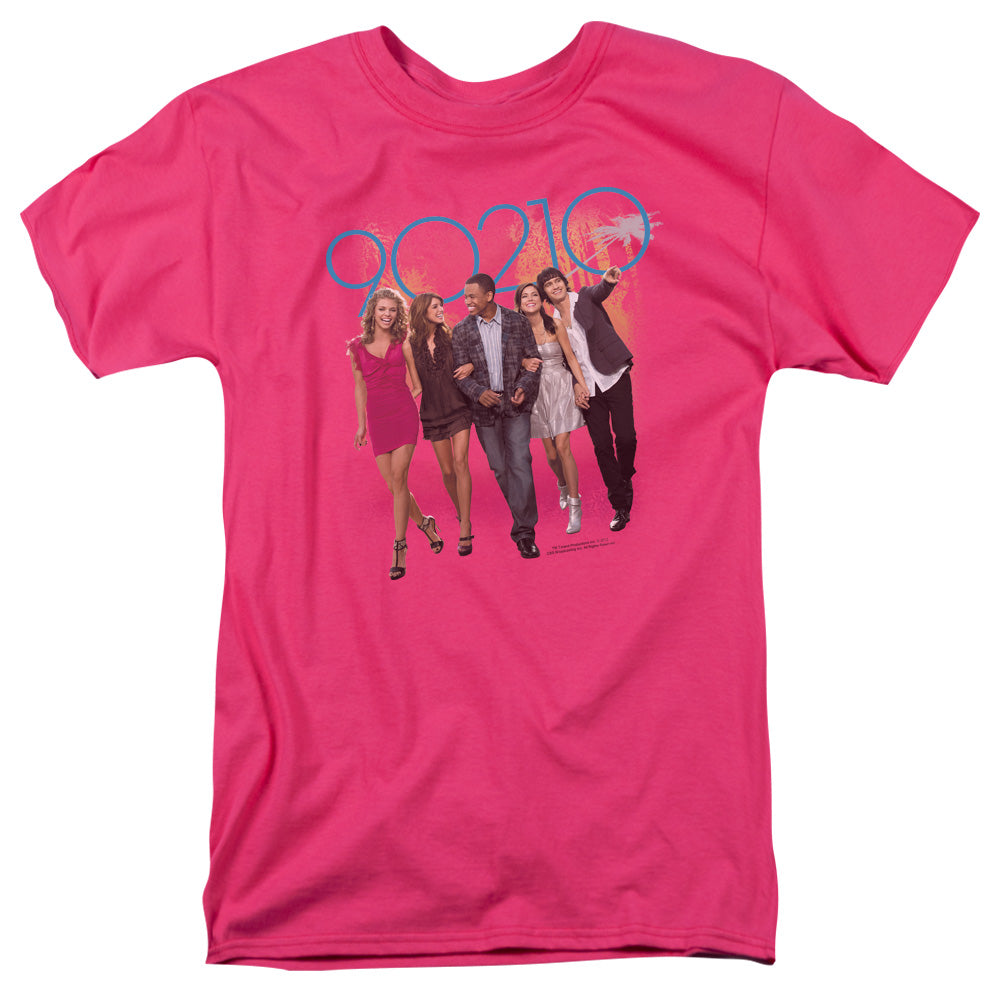 90210 Walk Down The Street Mens T Shirt Hot Pink Hoodie, Sweatshirt | CiraTrend.com (Image 2)