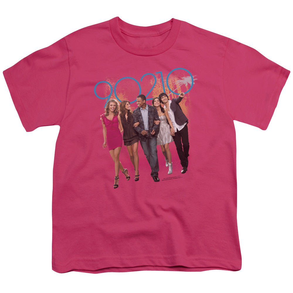 90210 Walk Down the Street Kids Youth T Shirt Hot Pink Hoodie, Sweatshirt | CiraTrend.com (Image 1)