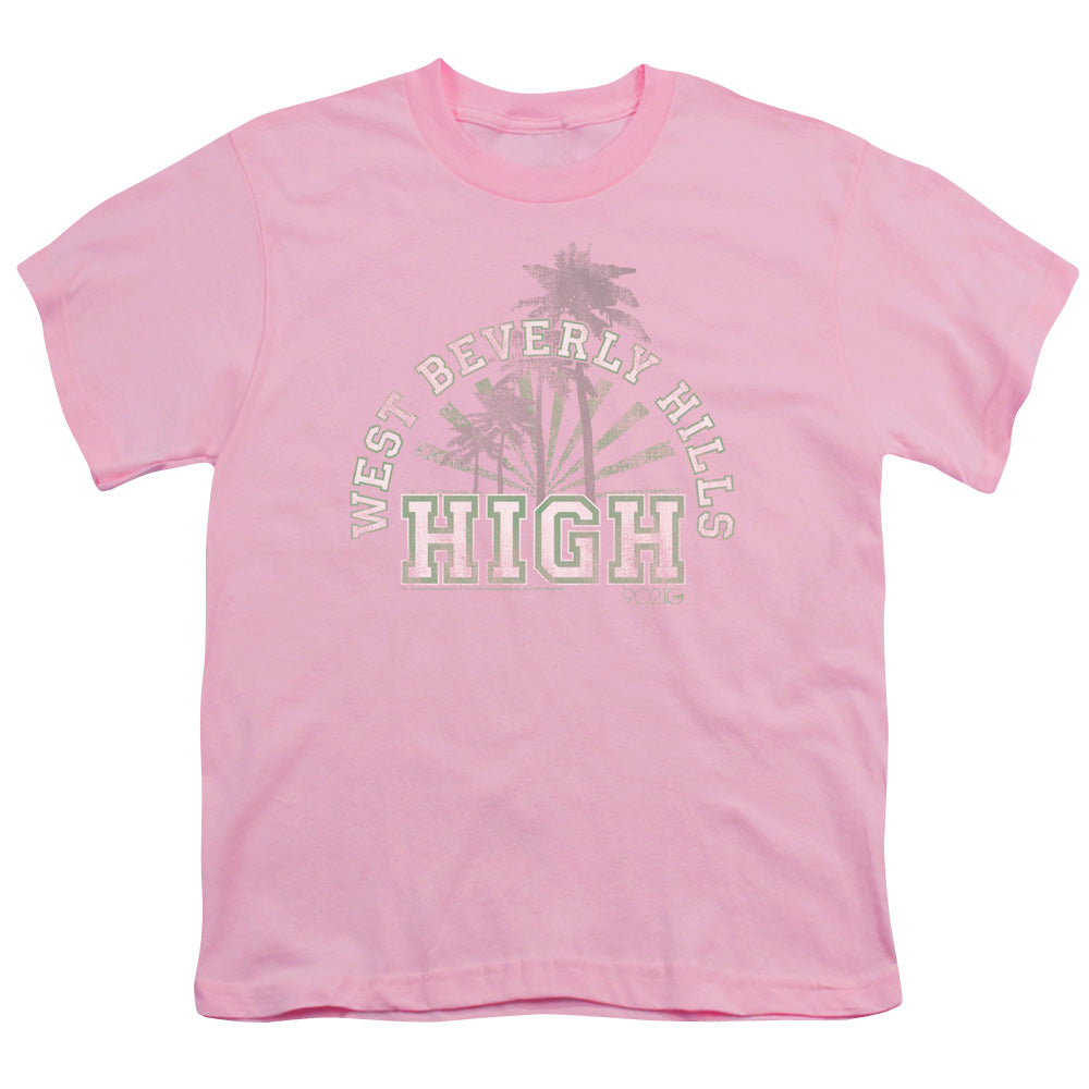 90210 West Beverly Hills High Kids Youth T Shirt Pink Hoodie, Sweatshirt | CiraTrend.com (Image 1)