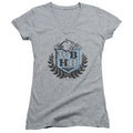 90210 Wbhh Junior Sheer Cap Sleeve V-Neck Womens T Shirt Athletic Heather Hoodie, Sweatshirt | CiraTrend.com