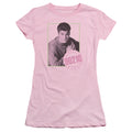 90210 David Junior Sheer Cap Sleeve Womens T Shirt Pink Hoodie, Sweatshirt | CiraTrend.com