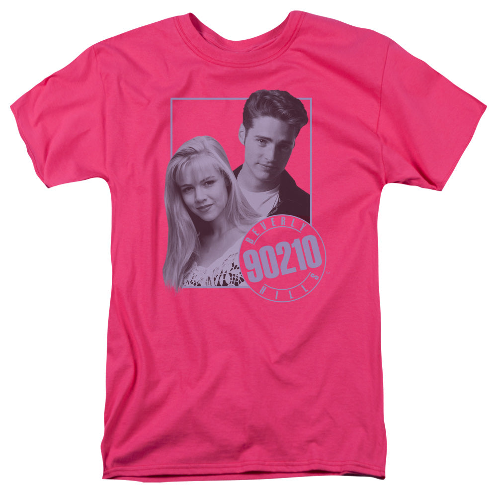 90210 Brandon & Kelly Mens T Shirt Hot Pink Hoodie, Sweatshirt | CiraTrend.com (Image 1)