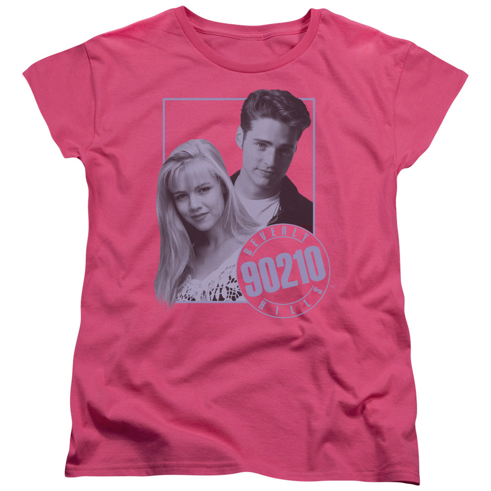 90210 Brandon & Kelly Womens T Shirt Hot Pink Hoodie, Sweatshirt | CiraTrend.com (Image 1)