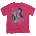 90210 Brandon & Kelly Kids Youth T Shirt Hot Pink Hoodie, Sweatshirt | CiraTrend.com (Image 1)