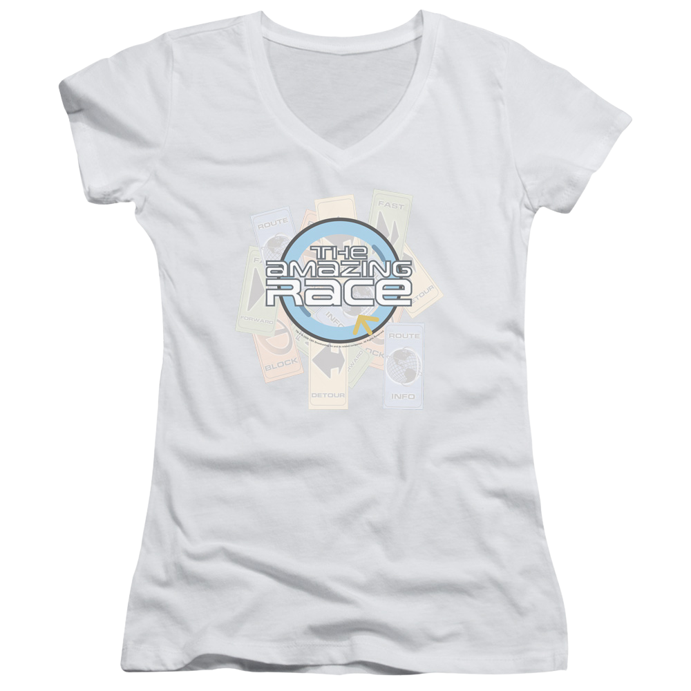 Amazing Race, The The Race - Juniors V-Neck T-Shirt Hoodie, Sweatshirt | CiraTrend.com