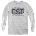 Csi Distressed Logo - Youth Long Sleeve T-Shirt Hoodie, Sweatshirt | CiraTrend.com