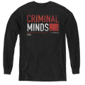 Criminal Minds Title Card - Youth Long Sleeve T-Shirt Hoodie, Sweatshirt | CiraTrend.com