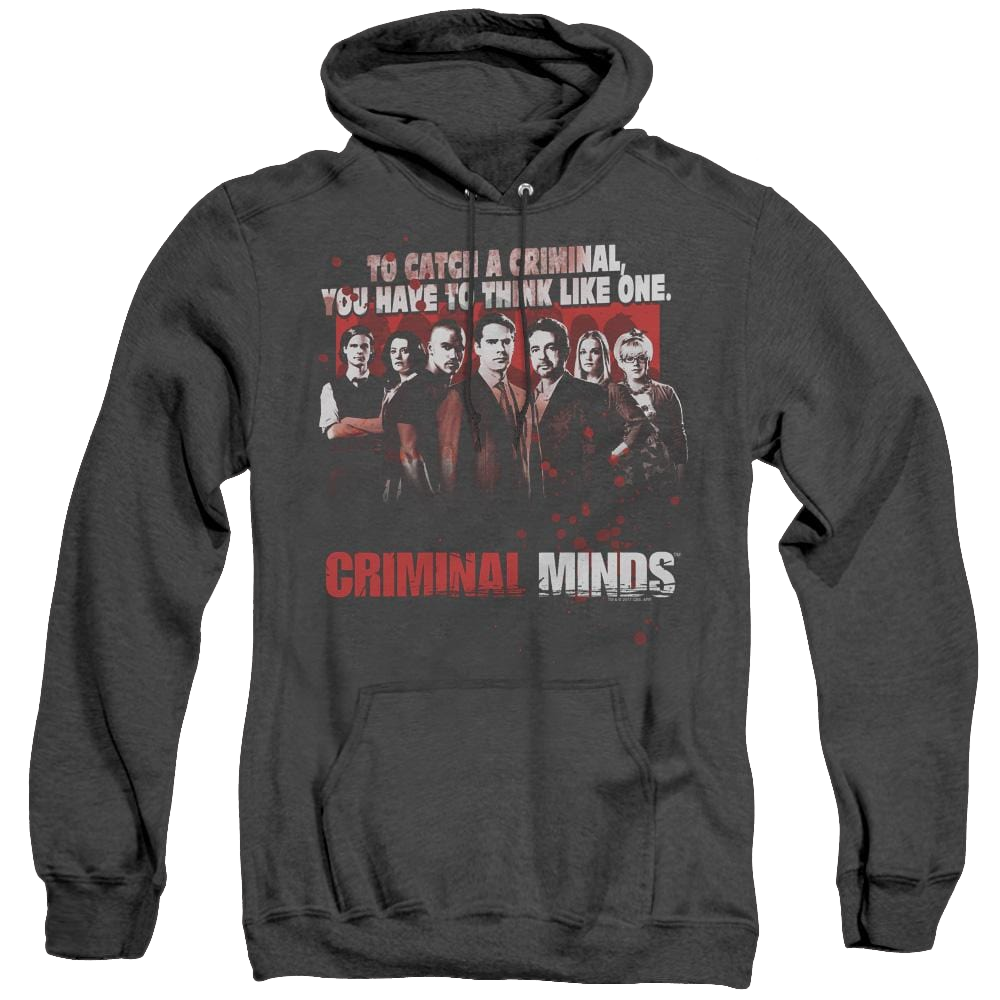Criminal Minds Think Like One - Heather Pullover Hoodie T-Shirts, Sweatshirt | CiraTrend.com
