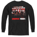 Criminal Minds Think Like One - Youth Long Sleeve T-Shirt Hoodie, Sweatshirt | CiraTrend.com