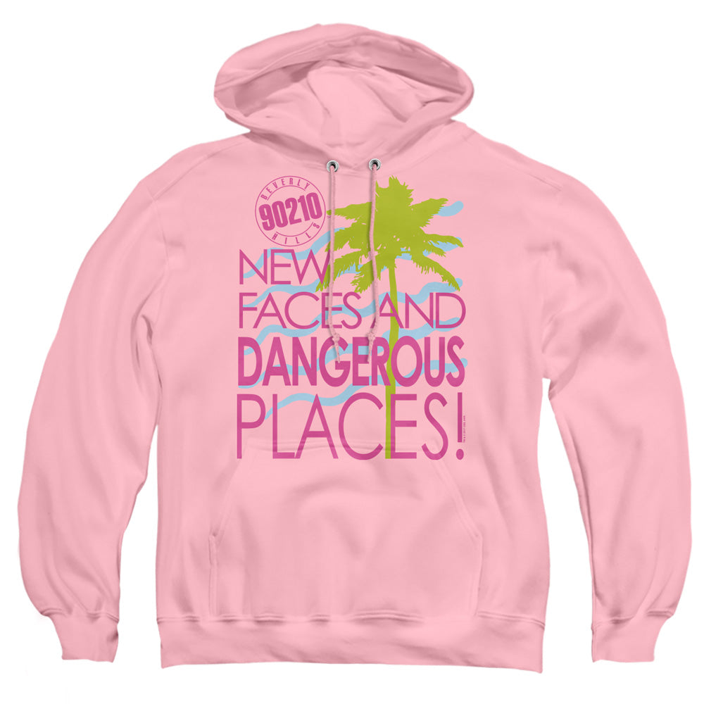 90210 Tagline Mens Hoodie Pink T-Shirts, Sweatshirt | CiraTrend.com (Image 3)