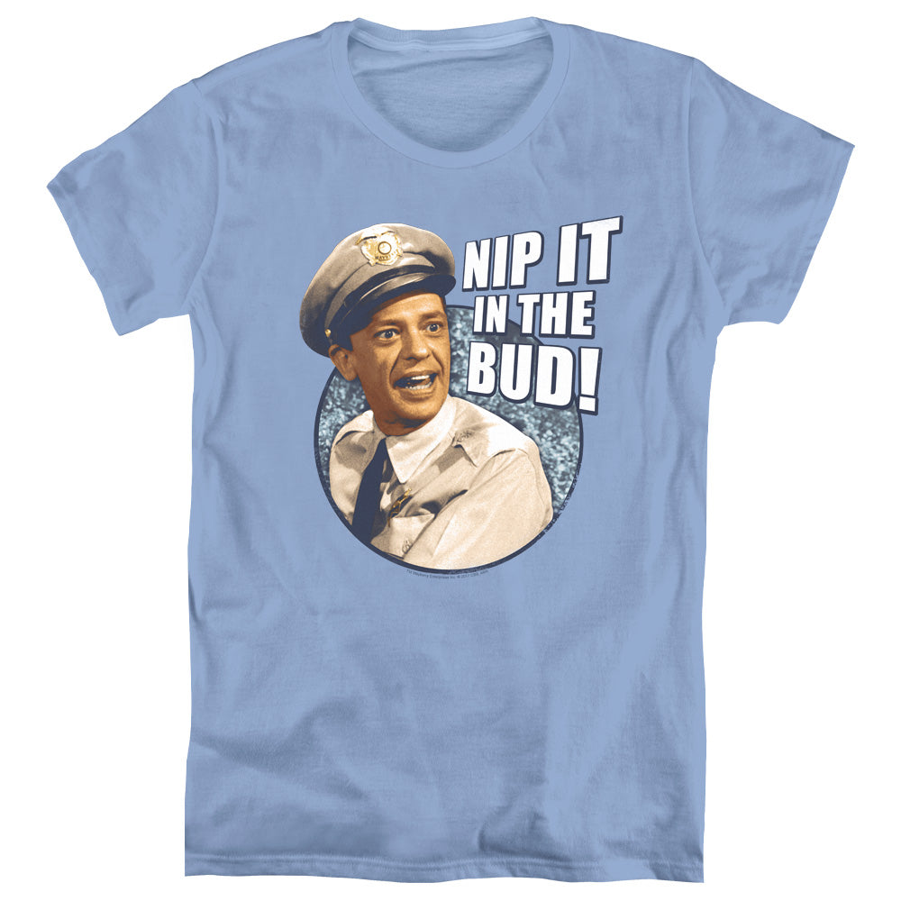 Andy Griffith Nip It Womens T Shirt Carolina Blue Hoodie, Sweatshirt | CiraTrend.com (Image 1)