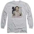 Andy Griffith All American Mens Long Sleeve Shirt Silver Hoodie, Sweatshirt | CiraTrend.com