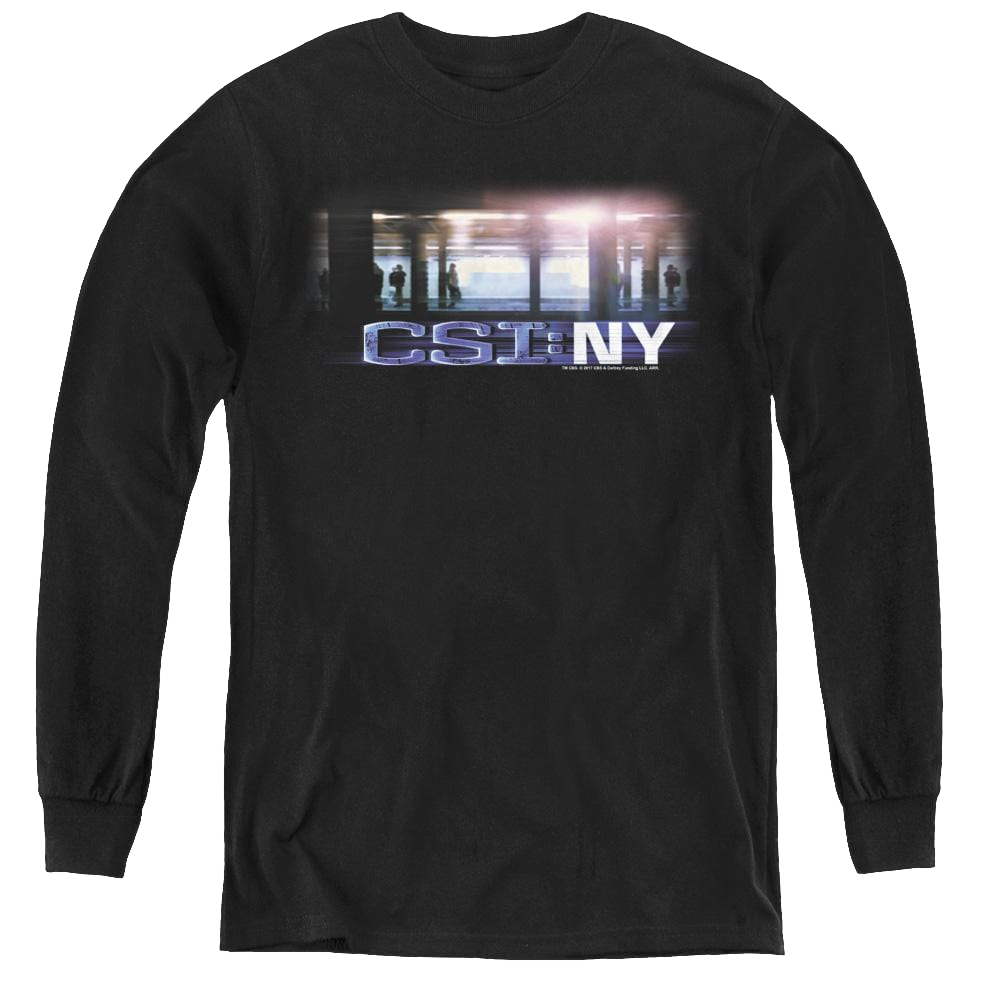 Csi New York New York Subway - Youth Long Sleeve T-Shirt Hoodie, Sweatshirt | CiraTrend.com