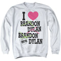 90210 I Heart 90210 Mens Crewneck Sweatshirt White T-Shirts, Hoodie | CiraTrend.com