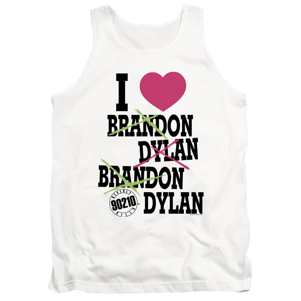 90210 I Heart 90210 Mens Tank Top Shirt White Hoodie, Sweatshirt | CiraTrend.com
