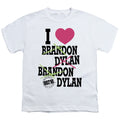 90210 I Heart 90210 Kids Youth T Shirt White Hoodie, Sweatshirt | CiraTrend.com (Image 1)