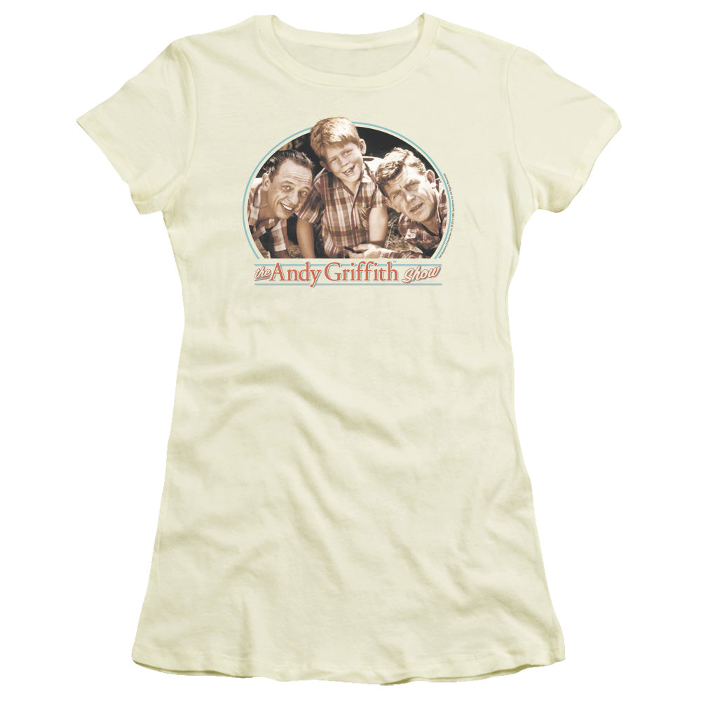 Andy Griffith 3amigos Junior Sheer Cap Sleeve Womens T Shirt Cream Hoodie, Sweatshirt | CiraTrend.com