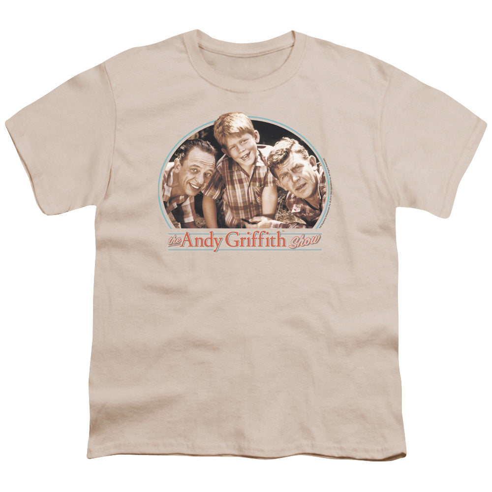 Andy Griffith 3amigos Kids Youth T Shirt Cream Hoodie, Sweatshirt | CiraTrend.com (Image 1)