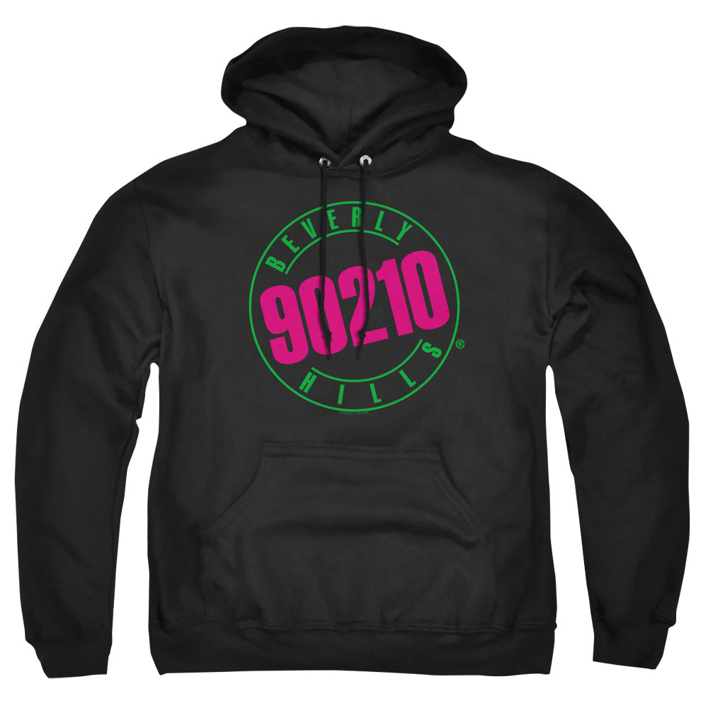 90210 Neon Mens Hoodie Black T-Shirts, Sweatshirt | CiraTrend.com (Image 3)