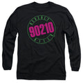 90210 Neon Mens Long Sleeve Shirt Black Hoodie, Sweatshirt | CiraTrend.com (Image 1)
