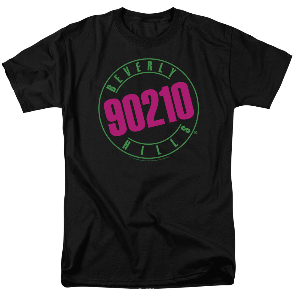 90210 Neon Mens T Shirt Black Hoodie, Sweatshirt | CiraTrend.com (Image 1)