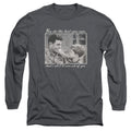 Andy Griffith Wise Words Mens Long Sleeve Shirt Charcoal Hoodie, Sweatshirt | CiraTrend.com (Image 1)