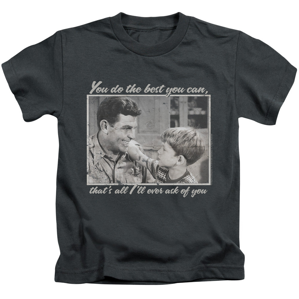 Andy Griffith Wise Words Juvenile Kids Youth T Shirt Charcoal Hoodie, Sweatshirt | CiraTrend.com (Image 1)
