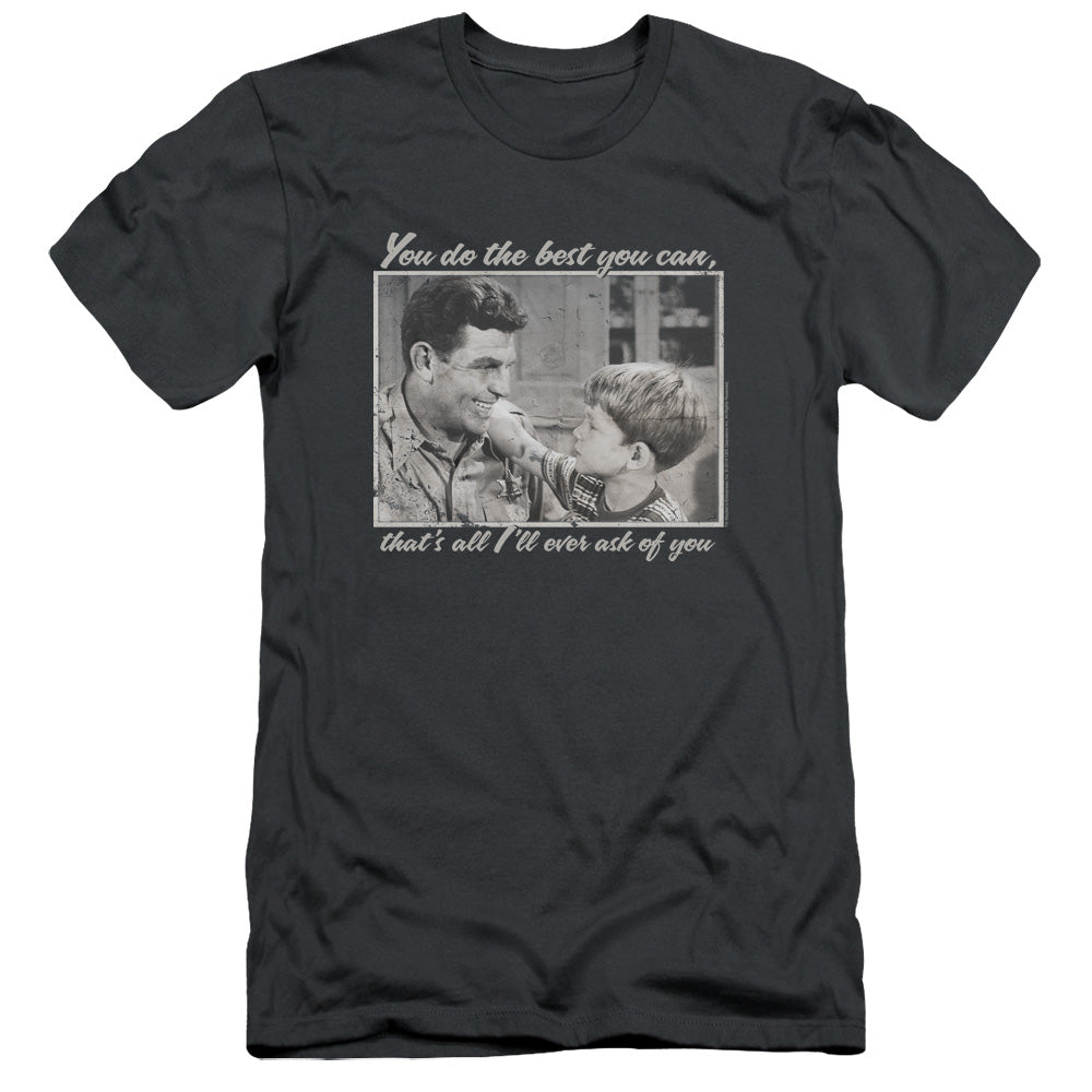 Andy Griffith Wise Words Slim Fit Charcoal T-Shirts, Hoodie, Sweatshirt