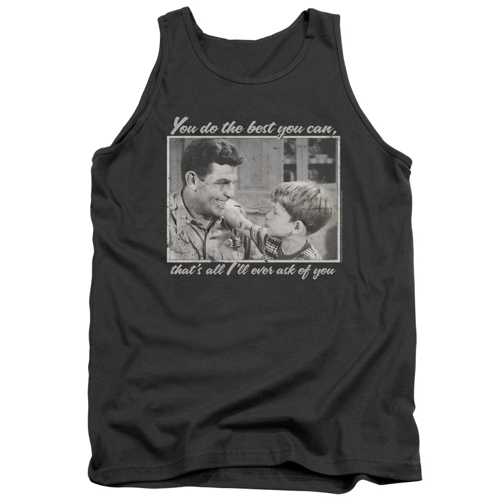 Andy Griffith Wise Words Mens Tank Top Shirt Charcoal Hoodie, Sweatshirt | CiraTrend.com (Image 3)