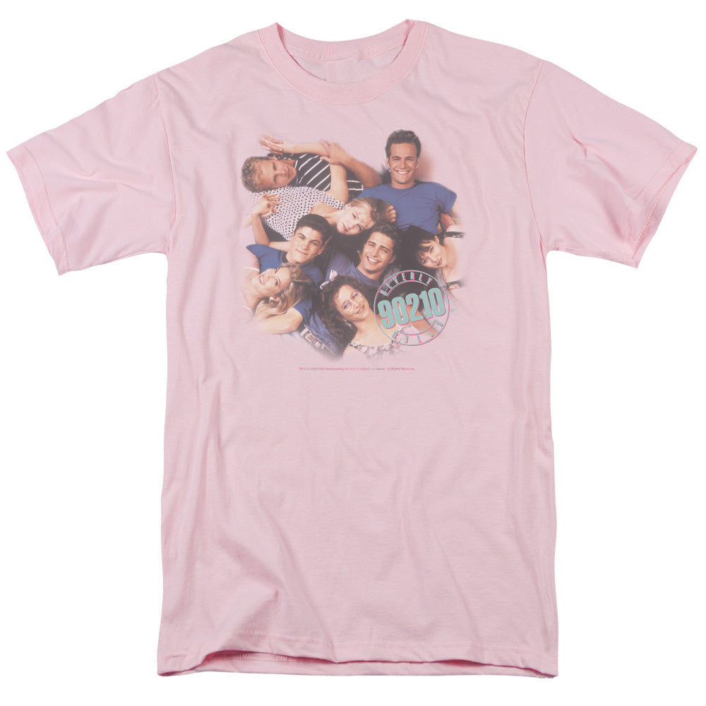90210 Gang In Logo Mens T Shirt Pink Hoodie, Sweatshirt | CiraTrend.com (Image 2)