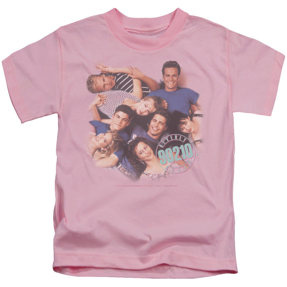 90210 Gang in Logo Juvenile Kids Youth T Shirt Pink Hoodie, Sweatshirt | CiraTrend.com (Image 1)