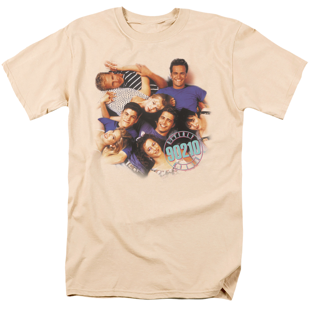 Beverly Hills 90210 Gang And Logo - Men's Regular Fit T-Shirt Hoodie, Sweatshirt | CiraTrend.com