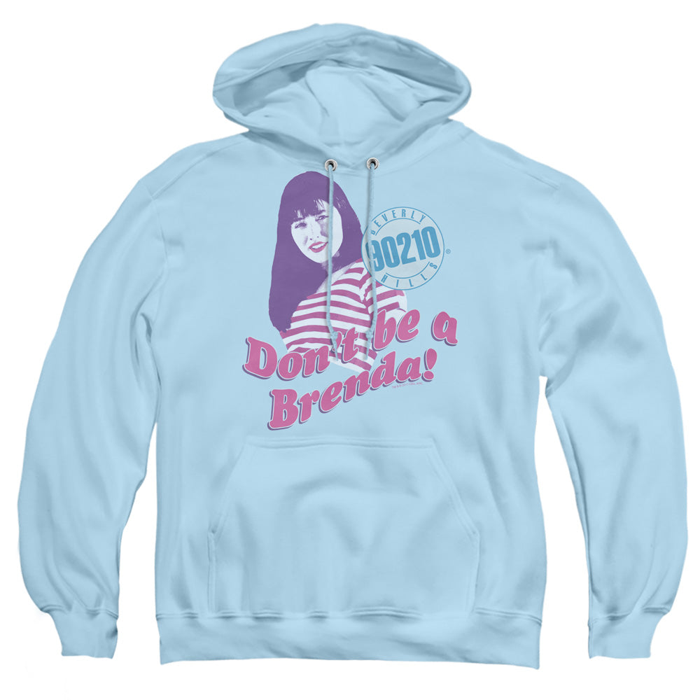 90210 Dont Be A Brenda Mens Hoodie Light Blue T-Shirts, Sweatshirt | CiraTrend.com (Image 5)