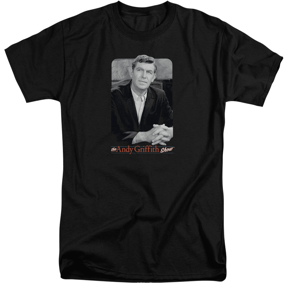 Andy Griffith Classic Andy Mens Tall T Shirt Black Hoodie, Sweatshirt | CiraTrend.com (Image 2)