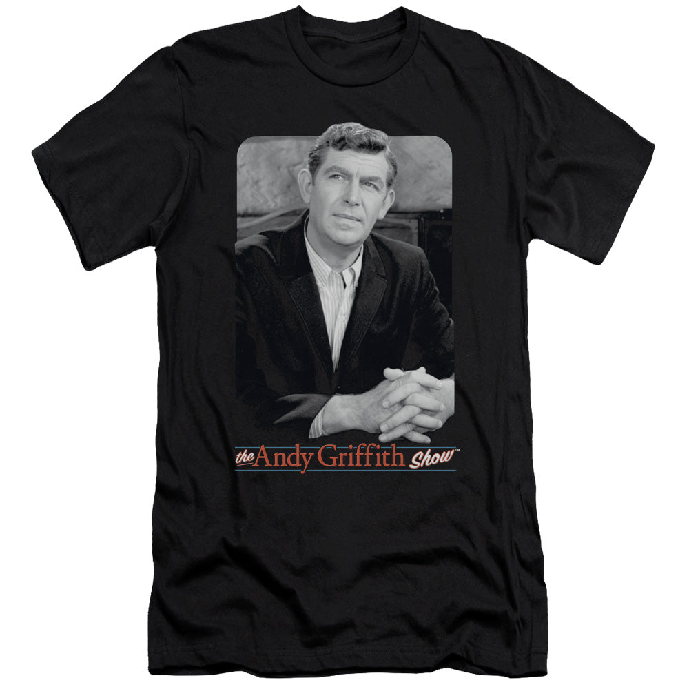 Andy Griffith Classic Andy Slim Fit Mens T Shirt Black Hoodie, Sweatshirt | CiraTrend.com