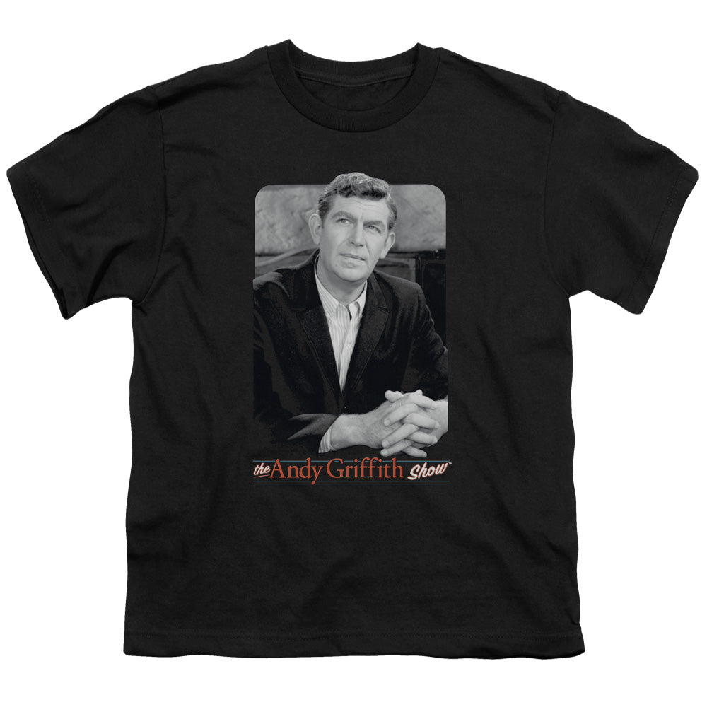 Andy Griffith Classic Andy Kids Youth T Shirt Black Hoodie, Sweatshirt | CiraTrend.com (Image 1)