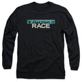 Amazing Race Bar Logo Mens Long Sleeve Shirt Black Hoodie, Sweatshirt | CiraTrend.com (Image 1)