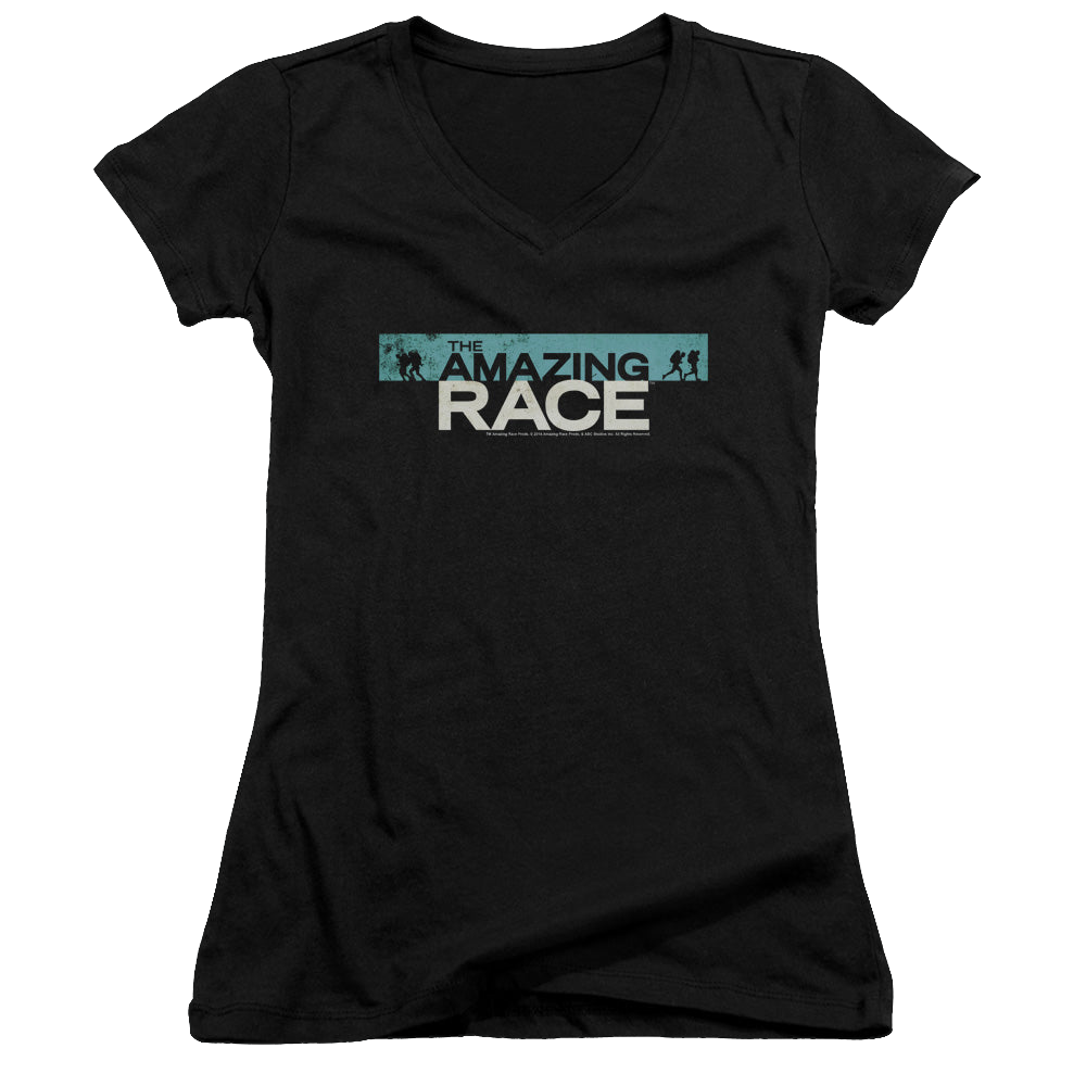 Amazing Race, The Bar Logo - Juniors V-Neck T-Shirt Hoodie, Sweatshirt | CiraTrend.com